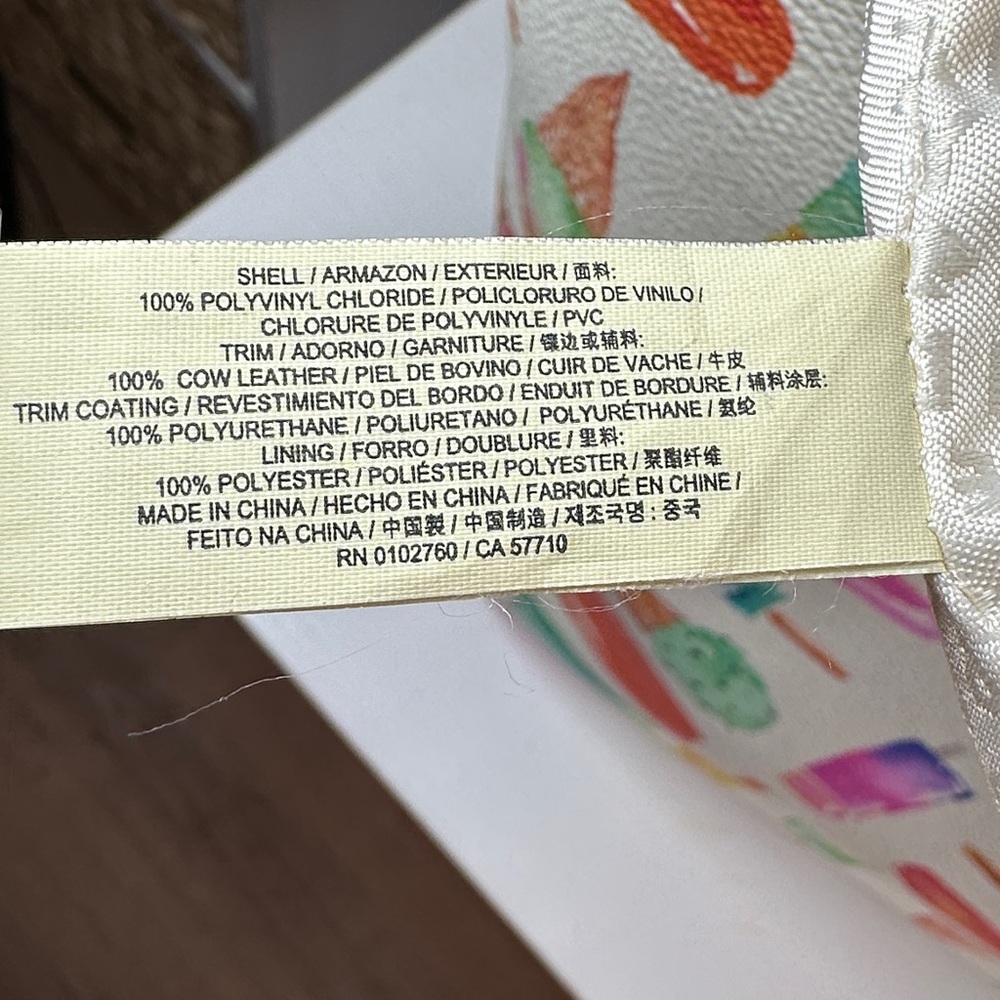 Kate Spade Ice Cream Print Tote Bag - Nwot - Picture 12 of 13